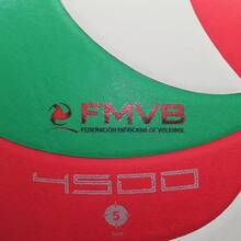 Balón Voleibol Molten V5m4500 Laminado Tricolor Número 5 Avalado Por La Fmvb - Blanco - Ver 7