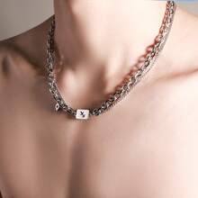 Necklaces With Twelve Zodiac Signs For Men, Niche Accessories With Original Design, Versatile And High-Quality Keychain Necklace For Men - 雙子座 - 查看 1