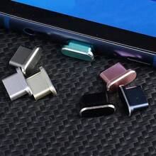 Type-C Charging Port Dust Plug Protective C-Shaped Charging Port Cover With Cleaning Brush - Suitable For IPhone 15 16 17 Series