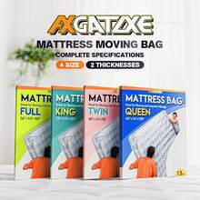 Plastic Mattress Bag For Moving Storage, Waterproof Mattress Cover, Mattress Protector For Moving Supplies - King Size (1.5MIL) - 1,5 triệu - Xem 2