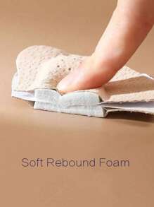 1-5 Pairs Of High Heels Forefoot Stickers, Soft Shock Absorbing Sweat Absorbent Anti-Slip Summer Sandals Invisible Self-Adhesive Anti-Slip Forefoot Pads For Women's High Heels And Men's Sneakers