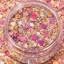 ColourPop Glitterally Obsessed Body Glitter Gel - Multi-Colored Glitter Makeup Made With An Adhesive Gel Formula - Easy To Use & Mess - Hopeless Romantic (0.06 Oz) - Hopeless Romantic - View 5