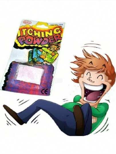 1pc Novelty Itching Powder, Practical Joke Prop For Birthday Parties, And April Fools' Day Pranks, Stress Relief Toy, Prop For Depression