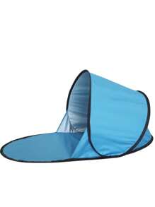 1pc Outdoor Tent, Portable Sun Shelter Tent, Single Person Leisure Quick Open Sunscreen Beach Tent, No Assembly Required