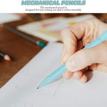 1-20pcs Personalized Customized Text Mechanical Pencils, With Matte Anti-Slip Grip Design For Comfortable Long-Time Use, Stable Lead Feeding With Smooth Writing Experience. Hidden Clip For Easy Carrying, Built-In Eraser For Convenient Use. Suitable For School, Art Institute, Drawing Hobbyists