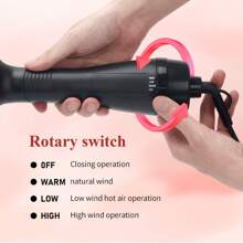 Multi-Functional 1-Step Hot Air Brush, Fully Automatic Hair Straightener, Hot Air Brush, Safe To Use, Gift Set