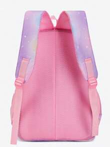 Large-Capacity Tie-Dye Colourful Backpacks For Boy And Girl, Laptop Backpacks For Students, Tie-Dye School Bags For Teenagers, Unisex Backpacks, Essential Gifts, Essential Backpacks For Holidays And Travel, School Bags, Sports Bags, Travel Backpacks, Essential Items For Festivals, Camping Travel Bags, Essential Items For The Start Of The School Year, Backpacks For Sports, Leisure And Travel. - Multicolor - View 2