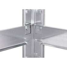 Estantería de metal galvanizado 875kg | 5 estantes | Medidas 180 X 90 X 40cm | Garaje, oficina, despensa