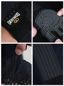 GOUNOD GOUNOD Workout Gloves For Men And Women, Weight Lifting Gloves With Excellent Grip, Lightweight Gym Gloves For Weightlifting, Cycling, Exercise, Training, Pull, Fitness, Climbing And Rowing,Suitable For Cycling,Riding Motorcycle And Skiing,Black Gloves