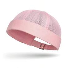 1 pièce Casquette sans bord aérée en maille pour hommes et femmes - Légère et confortable