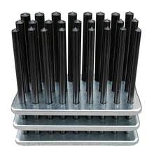 Juego de Punzones de Transferencia HHIP 8600-0041, 3/32-1/2 por 64ths y 11/32, 28 Piezas - Juego de letras de 26 piezas - Ver 10