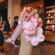 Sanrio Familien Schlüsselanhänger Anhänger, kreative Tischdekorationen, Schlüssel und Tasche Anhänger, können als Urlaubsgeschenke verwendet werden