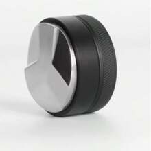 Distributore Di Caffè Strumento Di Distribuzione Espresso/Livellatore 3 Pendii Angolati Tamper Palmo Regolabile Per Portafiltro 51/53/58mm - 黑色 - 查看 1