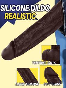 1pc 9 Inch Liquid Silicone Insertion Sex Toy Vibrator Huge Realistic Liquid Silicone Dildo, 10 Shocks 10 Thrust & Heat & Rotate Wireless Remote Control USB Magnetic Charging, Ultra Realistic Sex Machine For Women & Same-Sex Use