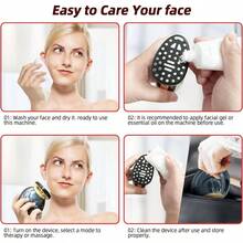 Microcurrent Multifunctional Facial Devi, FSA SA Eligible Smart Photon MicroCurrent Devi Electric Fa Lift Light Therapy Skin Care Auty Machine - Black - View 8