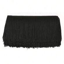 4 Inches Polyester Fringe Trim Lace Tassel Fringe Trimming For Latin Dress Stage Clothes Lamp Shade Decoration DIY