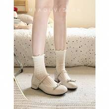 Women Loafers Shoes - 黑色 - 查看 5