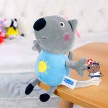 Muñeco de peluche de Peppa Pig de Hasbro, adornos creativos de dibujos animados y juguetes, pueden usarse como regalos festivos