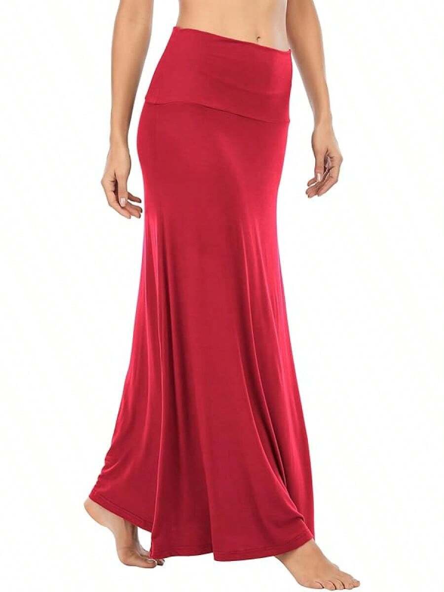 Trds Woms Maxi Skirts Long Skirt Wom High Waist Maxi Dresses