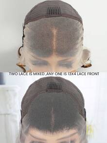 99j 勃艮第蕾丝前假发真人发红色真人发假发 13x4 彩色波浪假发 150% 密度樱桃红透明蕾丝前假发预拔婴儿头发万圣节服装 - S99JB - 查看 11