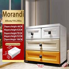 加厚儿童储物柜，带抽屉，可收纳塑料玩具和衣物