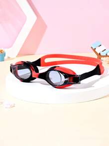 1 Set Of Children's Anti-Fog High-Definition Swimming Goggles, Waterproof And Anti-Fog High-Definition Professional Diving Goggles Swimming Equipment - Silicone Waterproof Swimming Goggles, Professional Training Swimming Goggles