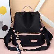 1pc Women's Fashion Backpacks High Quality Ladies Rucksacks Large-Capacity Waterproof Oxford Female Leisure Travel Knapsacks
