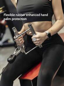 Widerstandsband Fingertrainer - Rutschfester Fitness-Griff - Ergonomischer Gummi-Handschutz geeignet für Männer und Frauen zum Gewichtheben, Klimmzüge, Fitnesstraining und Übungen. Rutschfester Gummi bietet maximalen Halt