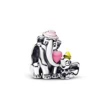 Cuentas amuleto de animal plateadas en plata de ley 925 para pulseras DIY, regalo elegante y de moda para el cumpleaños de la mujer, superventas