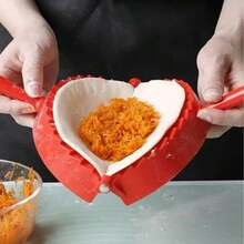 1pc-Multi-Functional Dough Press Machine Mold, Dumpling Press Machine, Handmade Pie Mold, Used For Making Dumplings, Pies And Leeks - Multicolor - View 4