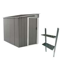 Garages, Canopies, & Carports - DARK GREY + Steel - View 1