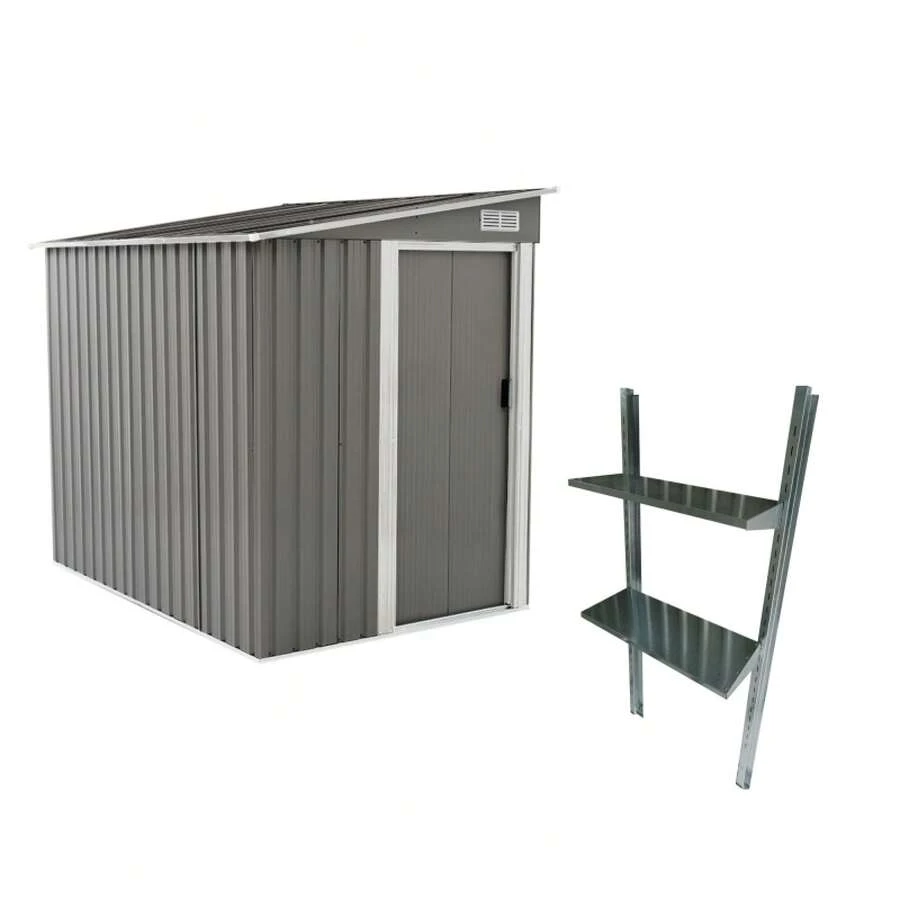 Garages, Canopies, & Carports - DARK GREY + Steel - View 1