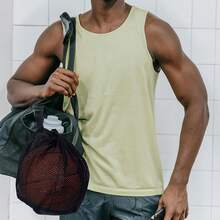 排球包，耐用篮球包，带小内袋，篮球携带包，可容纳 1 个球，各种运动球，包括篮球、足球、足球和橄榄球，黑色 - 彩色 - 查看 13