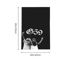 Uicideboy Anime Tapestry Flag Wall Art Wall Hanging Decor For Bedroom Living Room Wall Decor For Men And Women40x60 In - Black - View 3