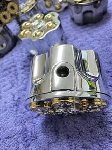 ENCENDEDOR CON FORMA B A L A,REGALO ORIGINAL Y UNICO,RECARGABLE - Plateado - Ver 4