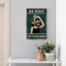 Room Decor Aesthetic A Few Daily Affirmations Motivational Wall Art Tin Metal Sign Pink Butterfly Wall Home Coffee Room Office Decor Gifts 8X12 Inches - 善待你的心靈 - 查看 5