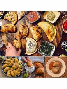 1pc-Multi-Functional Dough Press Machine Mold, Dumpling Press Machine, Handmade Pie Mold, Used For Making Dumplings, Pies And Leeks - Multicolor - View 2