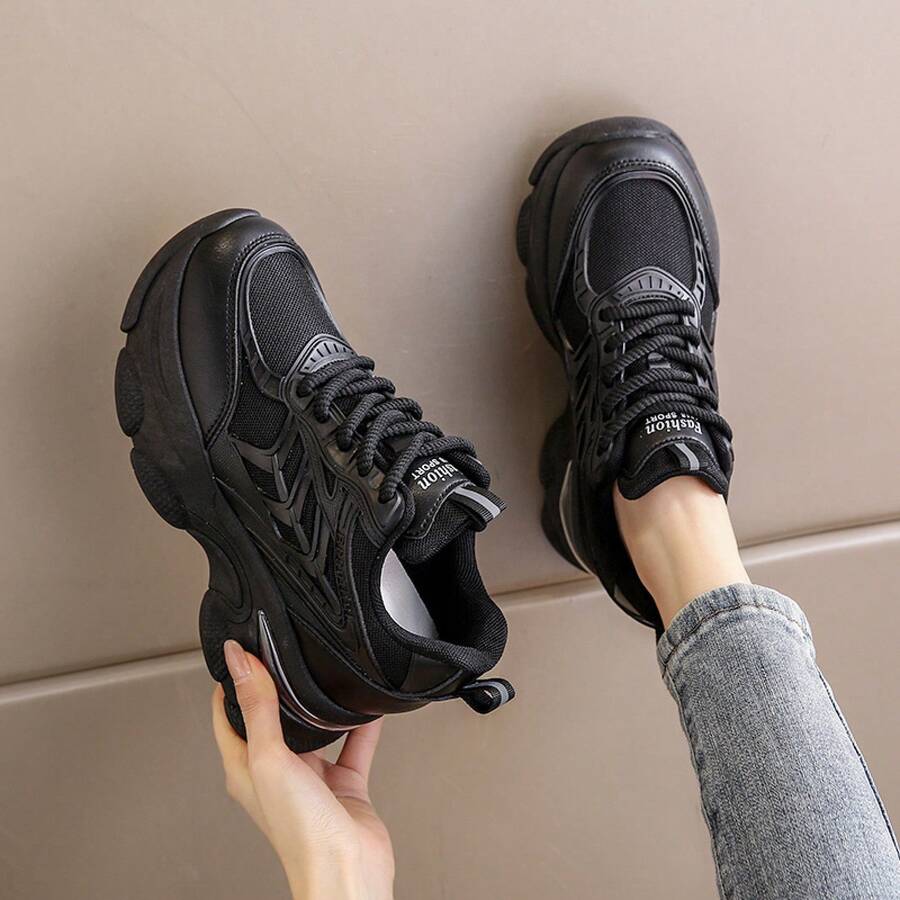 Women Chunky Shoes - 白色 - 查看 1