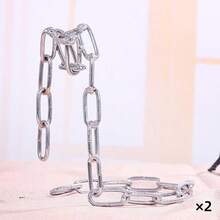 3pcs/2pcs/1pc Glass Vase With Wooden Base And Metal Chain, Luxury Trumpet Succulent Planter, Centerpiece For Modern Living Room, Home Decor Accessory, Hanging Wine Bottle Holder, Stainless Steel Wine Rack Novelty Home Kitchen Gift