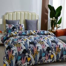 Juego de Cama Lujoso y Transpirable. Incluye 1 Edredón Duradero, 1 Sábana Ajustable Suave y 1/2 Fundas de Almohada: Microfibra Ultra Suave, Resistente a las Arrugas, Hipoalergénica y Fácil de Cuidar.