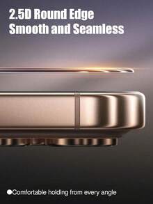 5 piezas Protector de pantalla de vidrio templado con privacidad, compatible con iPhone 17/15/16/14/11/12/13 Pro Max, vidrio templado anti-espionaje, también se ajusta a XS Max/XR/X/15/7/8 Plus/SE/16e, regalo de cumpleaños, accesorios para teléfono - Negro - Ver 5