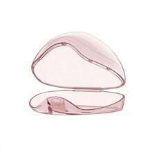 1/2/4/8个装透明奶嘴收纳盒 - 方便携带的奶嘴收纳盒，带挂绳，易于清洁，是婴儿尿布包的必备配件，可收纳奶嘴及其他物品。