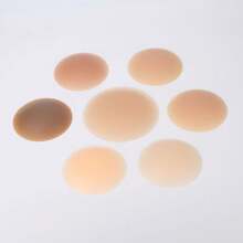 2Pcs Silicone Nipple Covers For Women – Adhesive Reusable Invisible Seamless Pasties With Storage Box | Strapless No-Show Breast Petals For Backless Outfits,Reusable Silicone Nipple Covers (2Pcs) – Strong Adhesive Invisible Seamless Design + Storage Box | No-Show Breast Pasties For Strapless & Halter Tops, Silicone Nipple Covers, Reusable Nipple Pasties, Adhesive Nipple Covers, Invisible Breast Petals, Seamless Nipple Covers, No-Show Nipple Pasties, Strapless Breast Covers, Women Nipple Covers, 2pcs Nipple Pasties, Skin-Friendly Nipple Covers, Backless Outfit Accessories, Halter Top Nipple Covers, Dressy Nipple Pasties, Everyday Nipple Covers, Comfortable Breast Petals - Ca cao - Xem 2