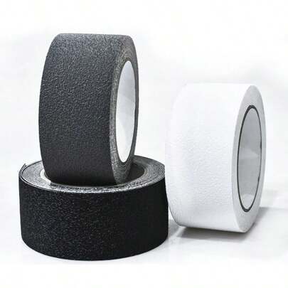 5m Rubber Non-Slip Tape, Transparent Anti-Slip Sticker For Bathroom, Stairs, Steps, Floors, Waterproof, Wear-Resistant, Safety Grip Tape For Elderly, Stairs, Floors