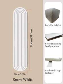 1pc No Drill Decorative Bulletin Board, Multi-Purpose Polyester Felt Noticeboard, Self-Adhesive Photo Wall DIY Display Board, Reusable Household/Office Wall Memo Board, Wall Mounted Pinboard. Suitable For Room Decoration, Office Memo, Poster Decor, Photo Sticking, Calendar Planning, Suitable For Bedroom, Study, Living Room, Sofa Wall, Office And School Home Decor Back To School School Supplies - Multicolor - View 9