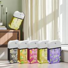 زجاجة رذاذ عطر برازيلي رقمي سعة 50 مل، خالي من الكحول، رائحة منعشة للهواء وملابس، رائحة زهرية وفاكهية، مثالية لغرفة النوم والمعيشة والمنزل وحفلات عيد الحب. هدية مناسبة للعائلة والأصدقاء والصديق/الصديقة. مدمج وقابل للحمل، مناسب لموسم التخرج والعودة إلى المدرسة