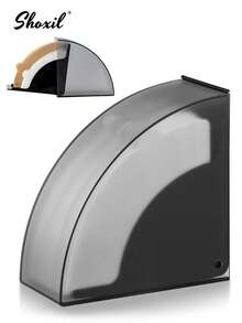 shoxil 1 件咖啡滤纸架，带防尘盖的咖啡滤纸架，锥形滤纸盒，家用咖啡滤纸分配器容器收纳架，可存放 50 张纸质滤纸