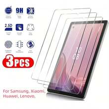 3pcs Screen Protector Film, Compatible With Redmi Pad 2 11, Redmi Tablet, Honor Pad 10, Honor Tablet, Tab M11, Tablet, Galaxy Tab A9+, Galaxy T530/Tab 4, Galaxy Tablet, IPad Air 13 2025(M3), IPad Air 11 2025(M3), IPad Tablet, Tablet, Tablet Tempered Glass, Tablet Glass Film, Tablet Anti-Fall Film, Anti-Shatter Tempered Film