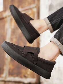 Nuove mocassini casual a collo basso, scarpe da guida, mocassini con suola morbida antiscivolo, sneaker slip-on, leggeri e confortevoli, versatili e alla moda, sneaker casual da uomo