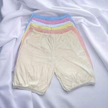 CIMA BONETERIA 6pza Blumer para mujer 100% algodon ropa para dormir fondo para vestidos short comodo no aprieta para adulto mayor suave - Multicolor - Ver 2